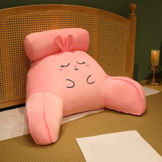 Cartoon Shape Lumbar Support Pillow Soft Large Backrest Waist Cushion Bed Back Cushion Dormitory Seat Pillow