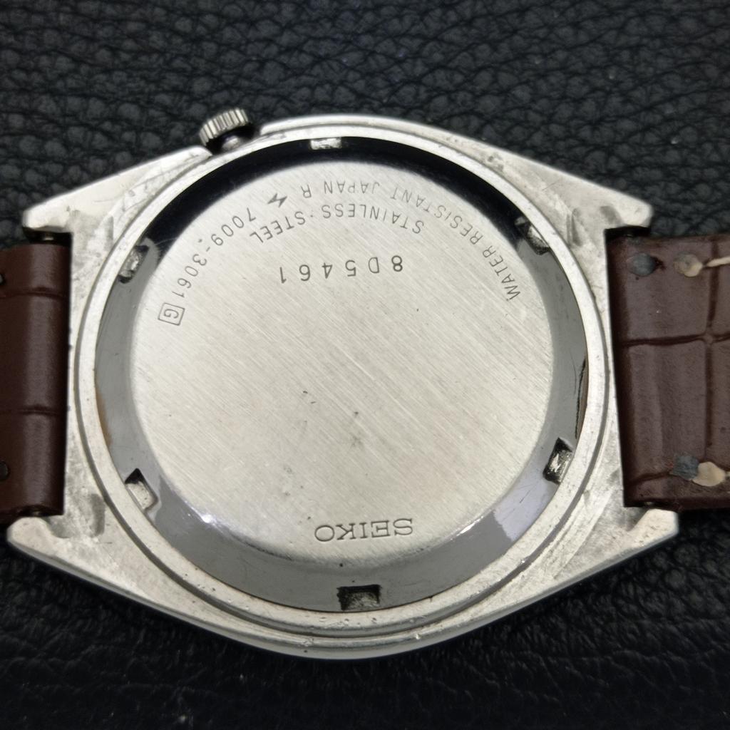 ВИНТАЖНЫЕ АВТОМАТИЧЕСКИЕ ЧАСЫ SEIKO 5 7009A ЯПОНИЯ МУЖСКИЕ ОРИГИНАЛЬНЫЙ ЦИФЕРБЛАТ a500514-2