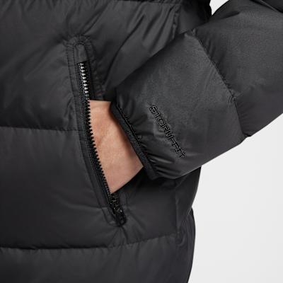 Nike Мужская пуховая куртка Storm FIT Windrunner Черная