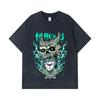 275 GSM Washed T-shirts 100% Cotton Kaiju No 8 V19 Kafka Print Unisex Heavy Cotton T Shirt