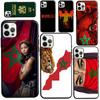 Чехол с флагом Марокко для iPhone 13 Pro Max 12 mini 11 Pro Max 6S 7 8 Plus SE 2020 X XR XS Max, чехол для телефона