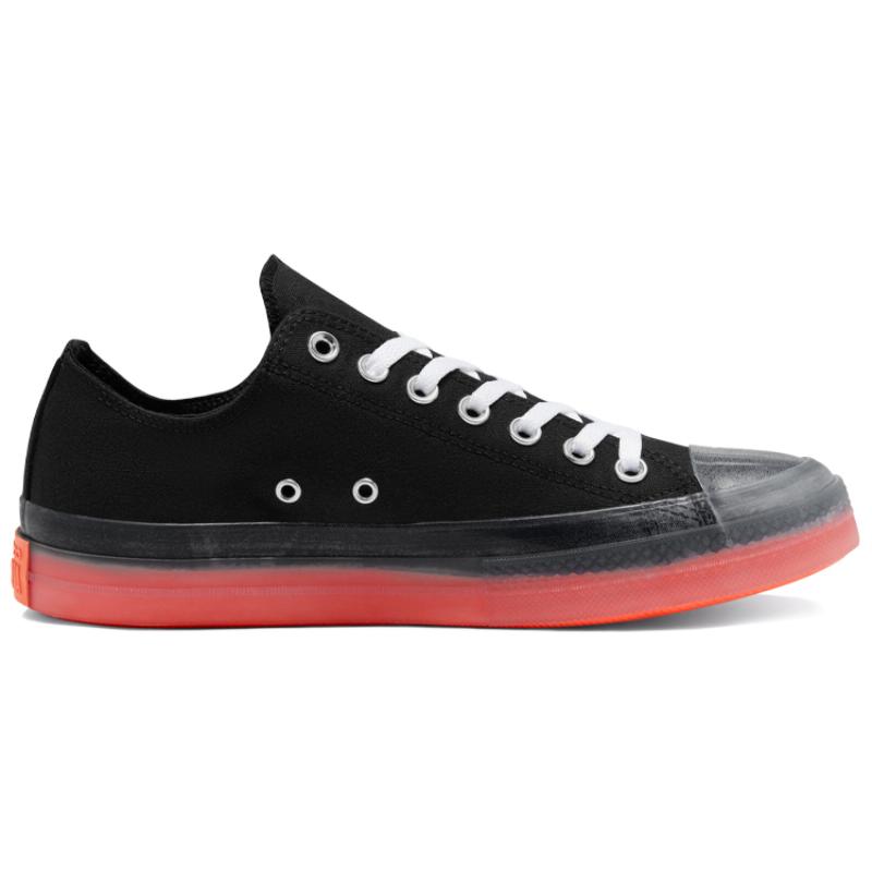 Converse All Star CX Chuck Taylor Ox Удобные Модные Низкие Кеды Унисекс Черные Оранжевые