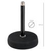 Pronomic mst-10 bk support de table microphone de podcasts, noir