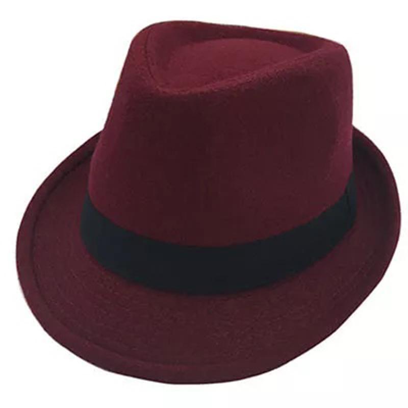 Шляпа корейской версии, модная красивая британская шляпа-цилиндр для мужчин среднего и пожилого возраста, зимняя повседневная шляпа джентльмена, ретро-гофрированная шляпа в стиле джаз