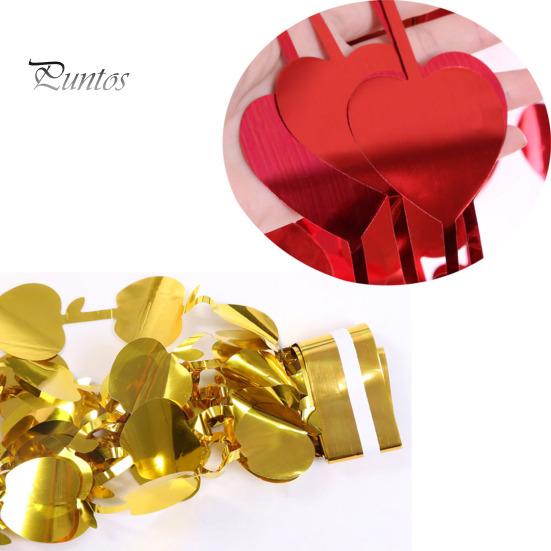 2 шт., занавески с мишурой в форме сердца, растяжки, реквизит для фотосессии, фон с мишурой, романтический День святого Валентина, помолвка, украшение для свадебной вечеринки