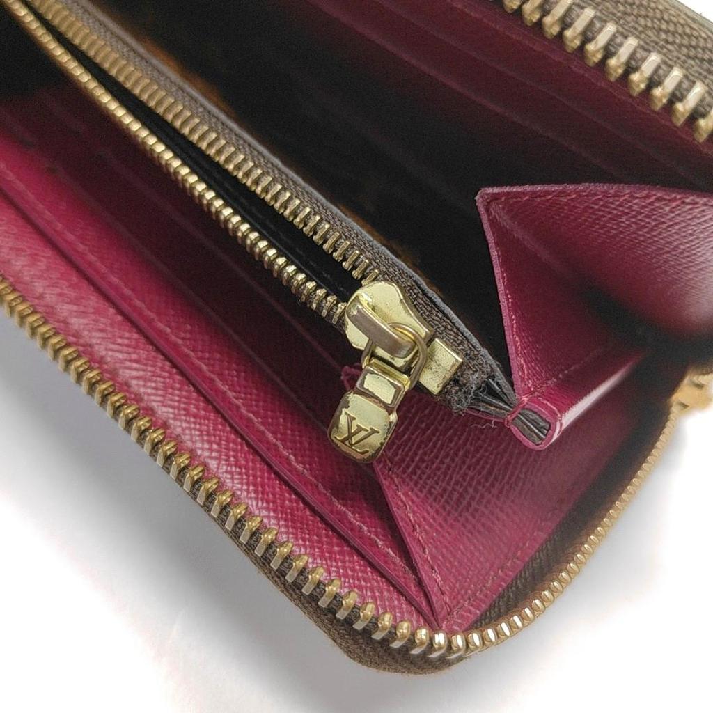 [Б/У] Кошелек Louis Vuitton Clémence 'Коричневый канвас Monogram' - Очень хорошее состояние #QT7I8C