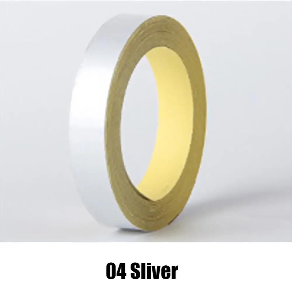 1 рулон 5 м светоотражающая лента для автомобиля наклейка знак безопасности автомобильный стайлинг самоклеящаяся предупреждающая лента мотоцикл велосипед пленка инструмент для украшения