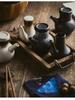 Large Ceramic Vinegar and Soy Sauce Bottle for Japanese Cuisine - Oil and Seasoning Container for Kitchen.