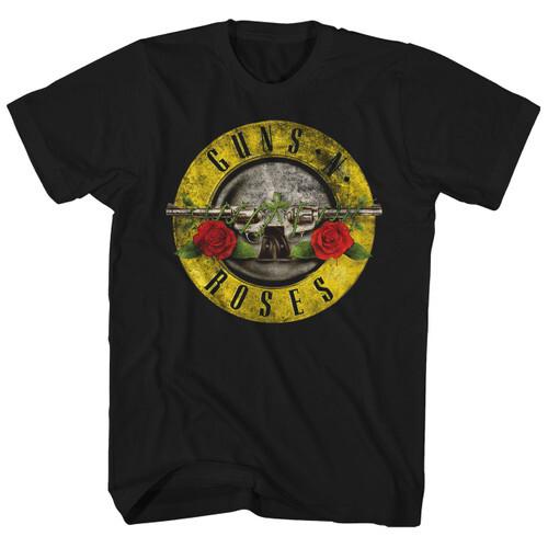Guns N Roses Потертая Пуля 30/1 Футболка Унисекс Футболка