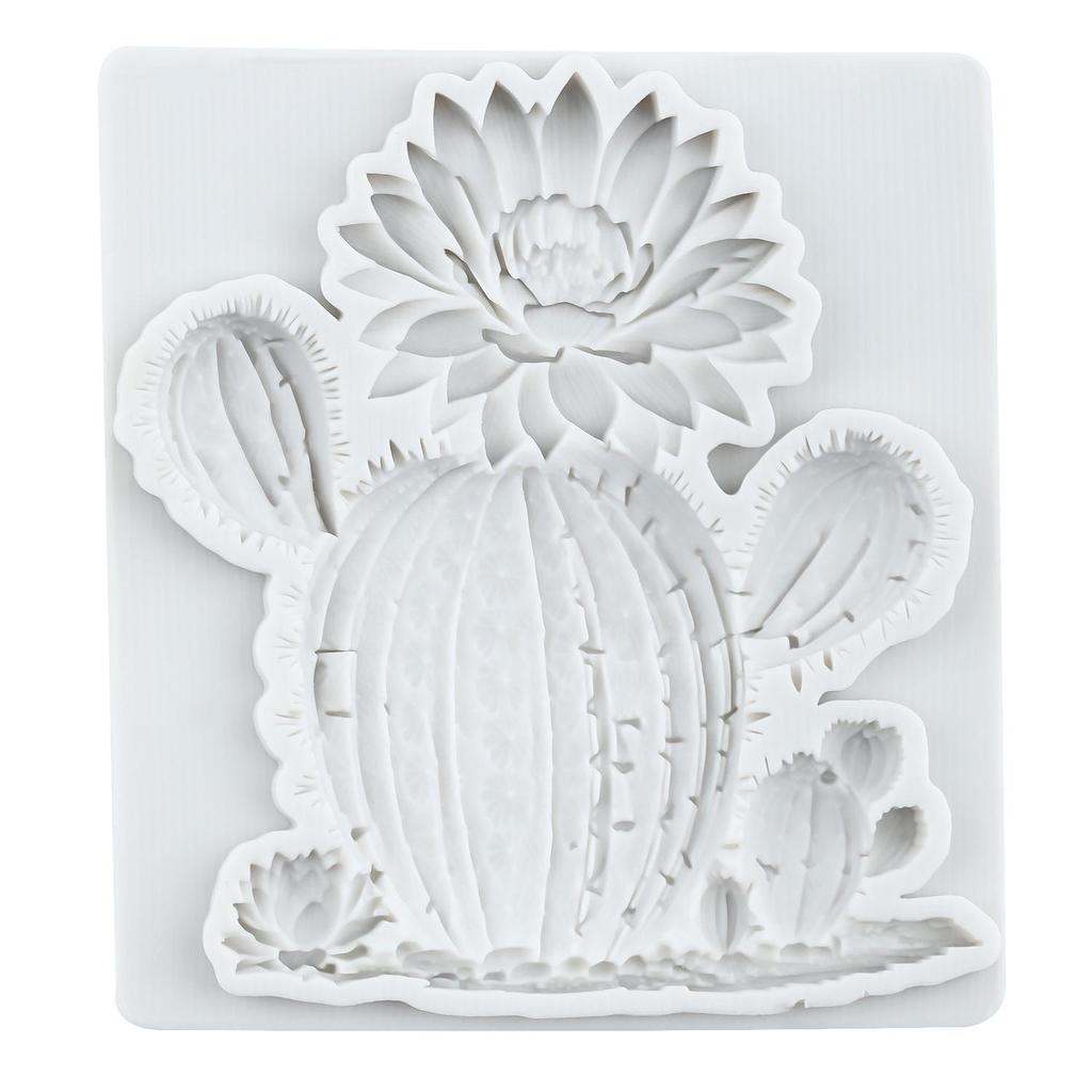 Силиконовые формы для кактусов Суккуленты Кактусы Форма для фондана Инструменты для украшения торта Топпер для кексов Форма для конфет шоколада мастики