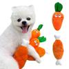 Plush Dog Toys Bone Shape Squeaky Pet Toy for Small Large Dogs Bite Resistant Puppy Interactive Chew Toys Pet Training Supply