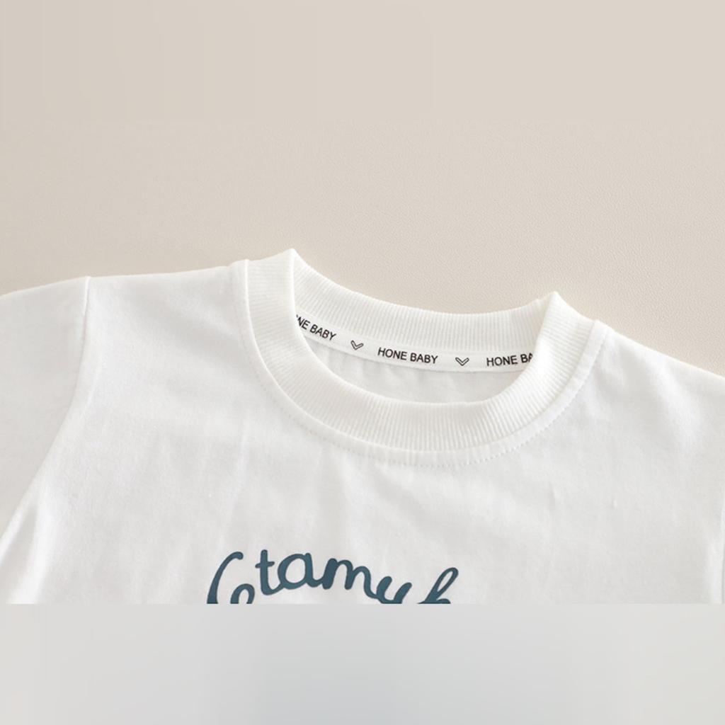 Детский повседневный комплект с длинным рукавом, удобные наряды для повседневной носки