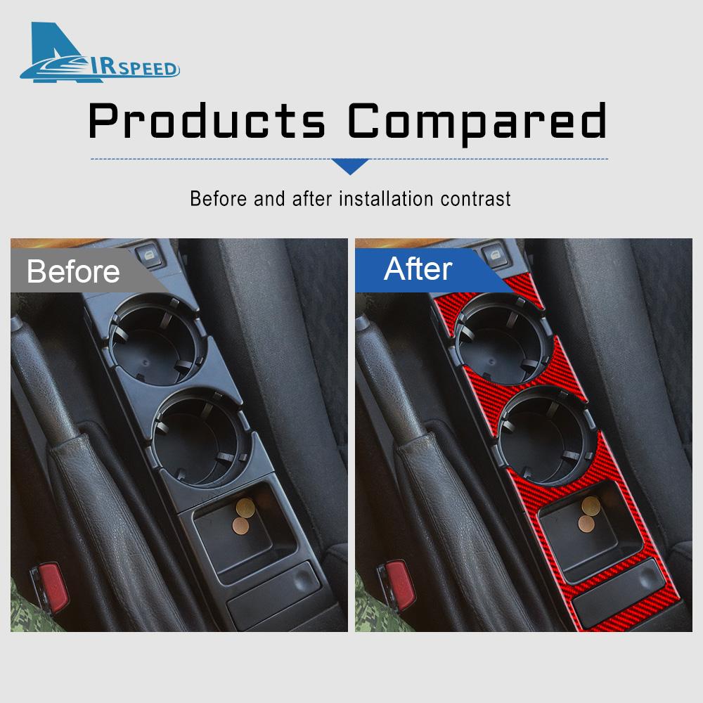 Carbon Fiber Gear Shift Collar Set for BMW 3 Series E46 1998-2006