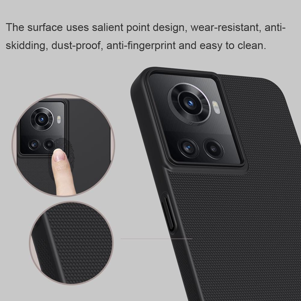 NILLKIN Чехол с суперматовым щитом OnePlus Ace 5G Oneplus 10R 5G, ультратонкий матовый жесткий чехол из ПК с защитой от отпечатков пальцев, противоударная задняя крышка