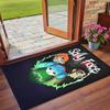 Anti‑Slip Crystal Velvet Floor Rug, Sally Face Design Carpet for Indoor Living Bedroom Home Decoration