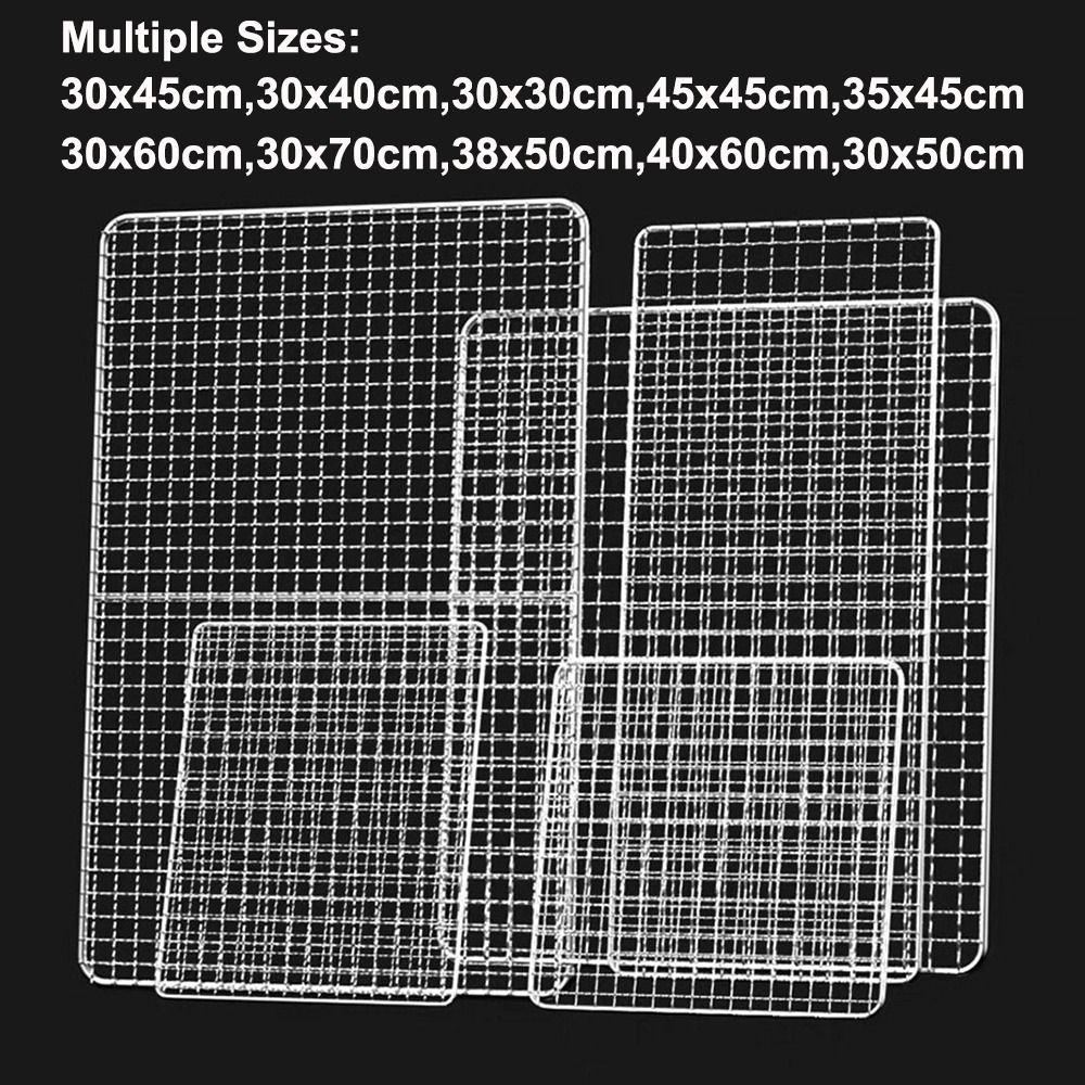Square Grill Racks Reusable Barbecue Net New Grill Net