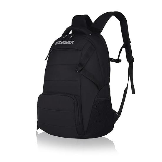 Рюкзак для ноутбука WildHorn для мужчин/женщин, водонепроницаемый, для путешествий/бизнеса/колледжа, подходит для ноутбука 15,6 дюйма