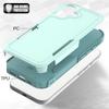 For iPhone 17 Case 2 in 1 PC + TPU Shockproof Phone Cover