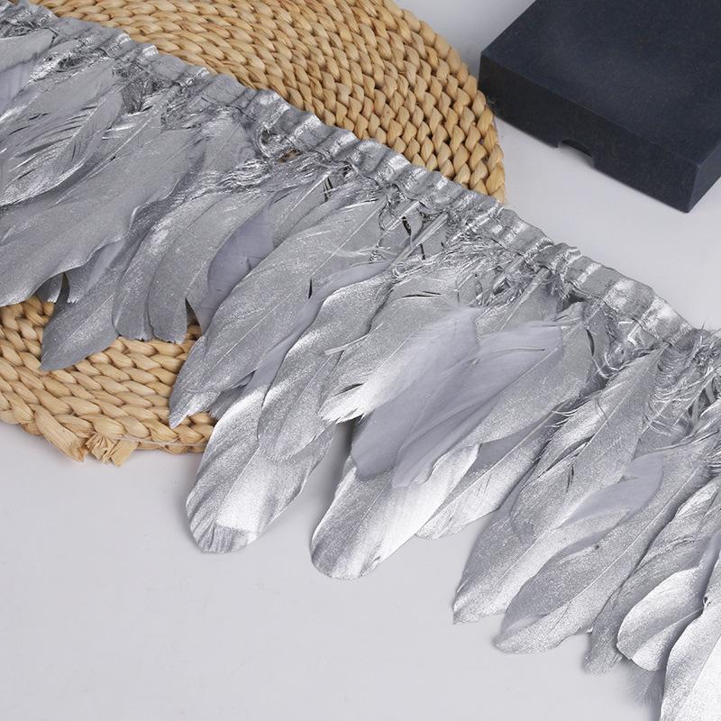 Big Floating Feather Cloth Strip Feather Diy Feather Jewelry Accessories Handicrafts Clothing Decoration Materials