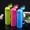 Bounce Cover Frosted Plastic Water Cup Portable Creative Sports Kettle Boys and Girls Free Space Cup