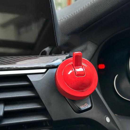 Крышка кнопки запуска автомобиля Универсальная Универсальная Применение Простая Установка Декоративная