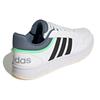 Adidas Hoops 3.0 Low Classic Vintage — белые, синие, мятные мужские кроссовки Cloud-White Core-Black Wonder-White GY4733