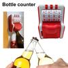 Магнитный счетный открывалка для бутылок, настенный холодильник, коллекционер крышек, счетчик пива для любителей напитков, отслеживающий объем выпитого