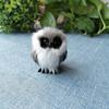 Home Decor Artificial Fur Toy Plush Toys Simulated Owl Model Owl Static Model Gift for Kids