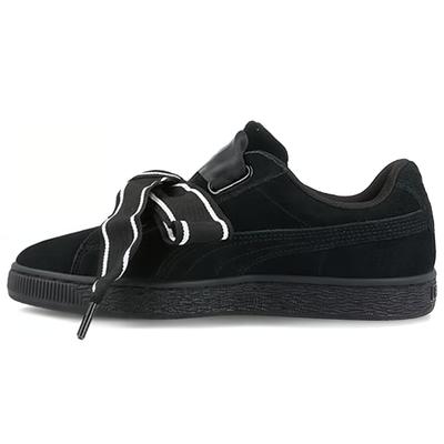 (WMNS) Suede Heart Satin НОВЫЕ АУТЕНТИЧНЫЕ Черные Женские 364084-01