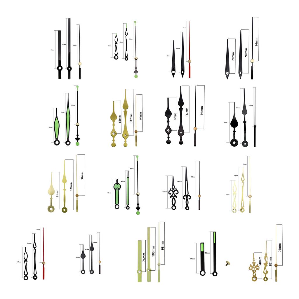 1 комплект DIY светящиеся бесшумные часы механизм аксессуар настенный ремонтный инструмент часть бытовые принадлежности для начинающих