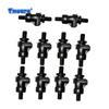 Tmuare 5/16" Fuel Line Quick Release Disconnect Coupling Single Shut Off For Motorcycle ATV Single Shut Off Fuel System Fittings7