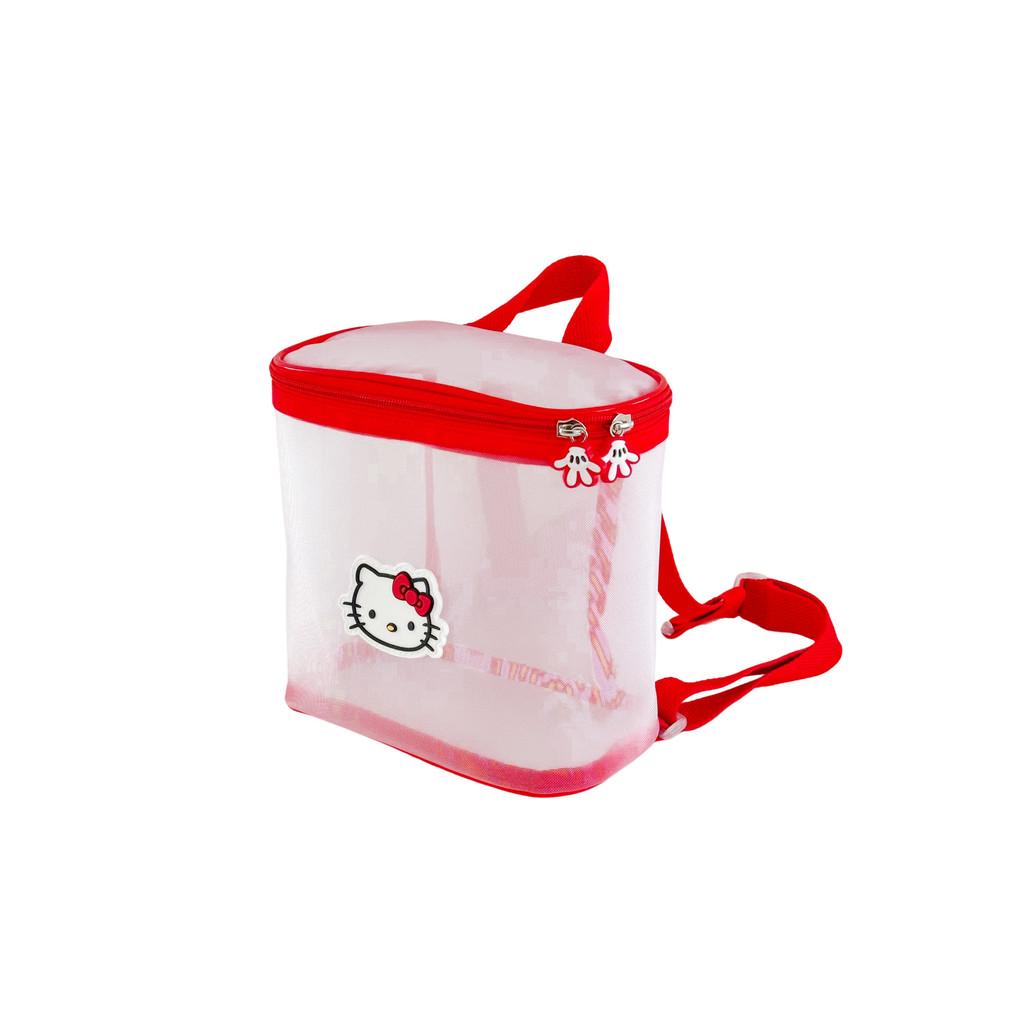 Прозрачный детский рюкзак с рисунком кошки Hello Kitty, из дышащего полиуретана, для детей детского сада