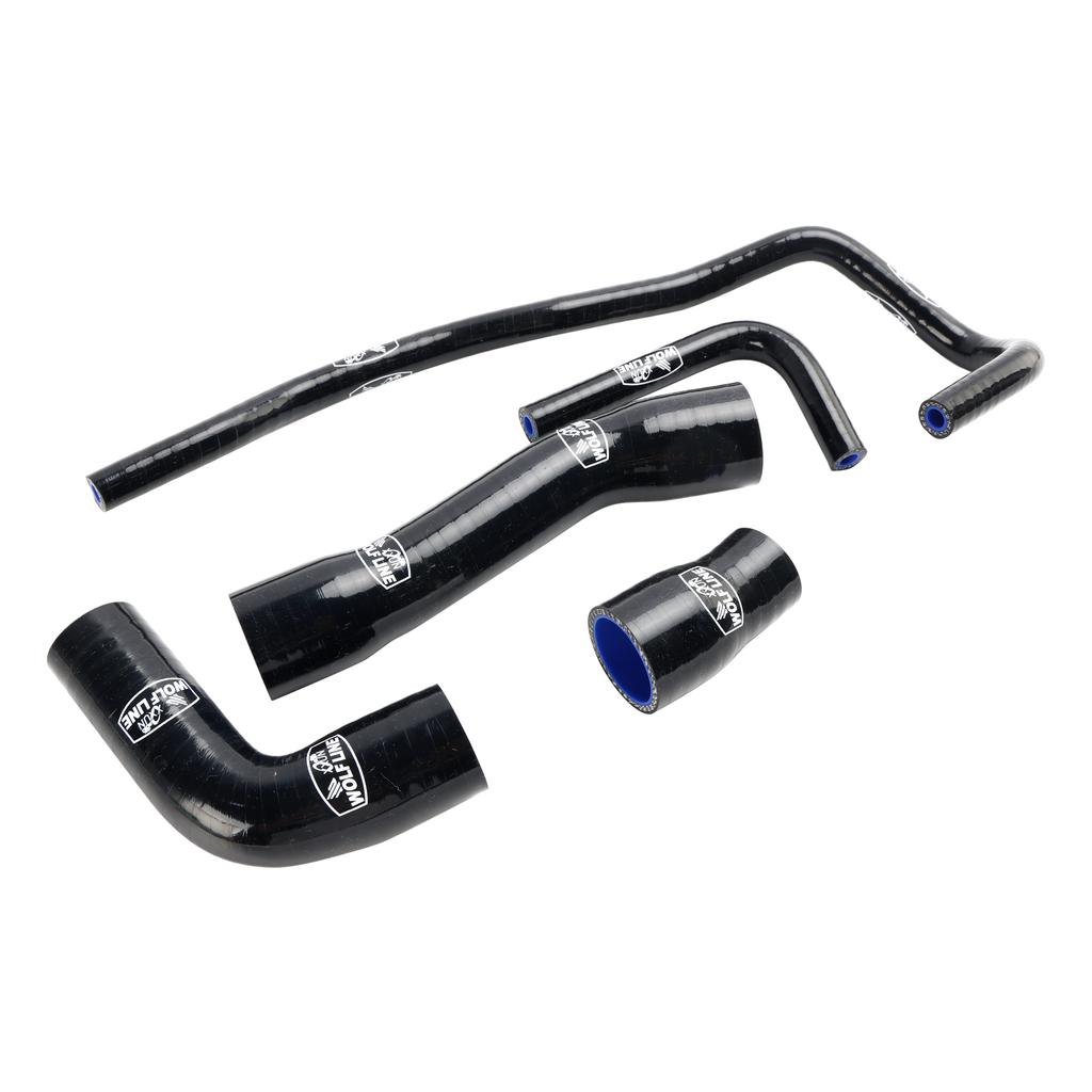 Silicone Radiator Coolant Hose Kit For BMW S1000RR 2019-2023 Black