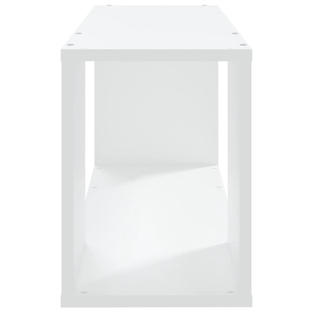 TV Stand White 80 x 24 x 32 cm Engineered Wood