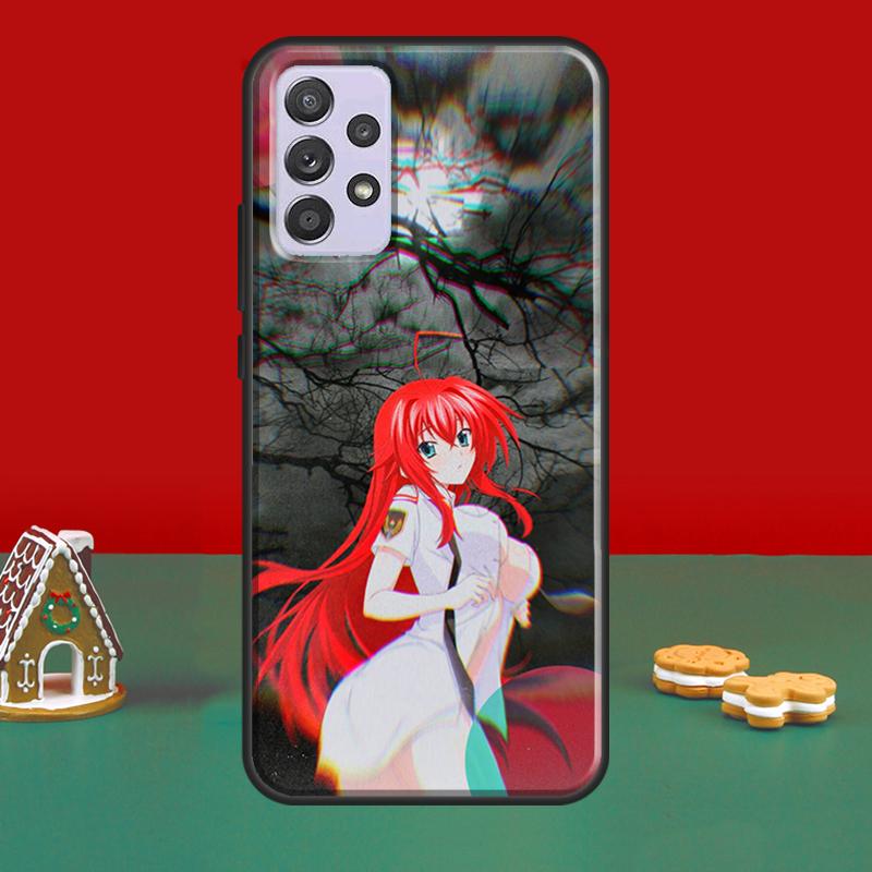 Rias Gremory High School DxD Case For Samsung A51 A71 A50 A70 A41 A31 A11 A10 A52S A21S A12 A22 A32 A42 A52 A72 Cover