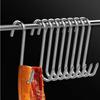 Bacon Roast Duck Pork Stainless Steel S Hooks with Sharp Tip Utensil Meat Clothes Hanging Hooks for Butcher Shop Kitchen Baking