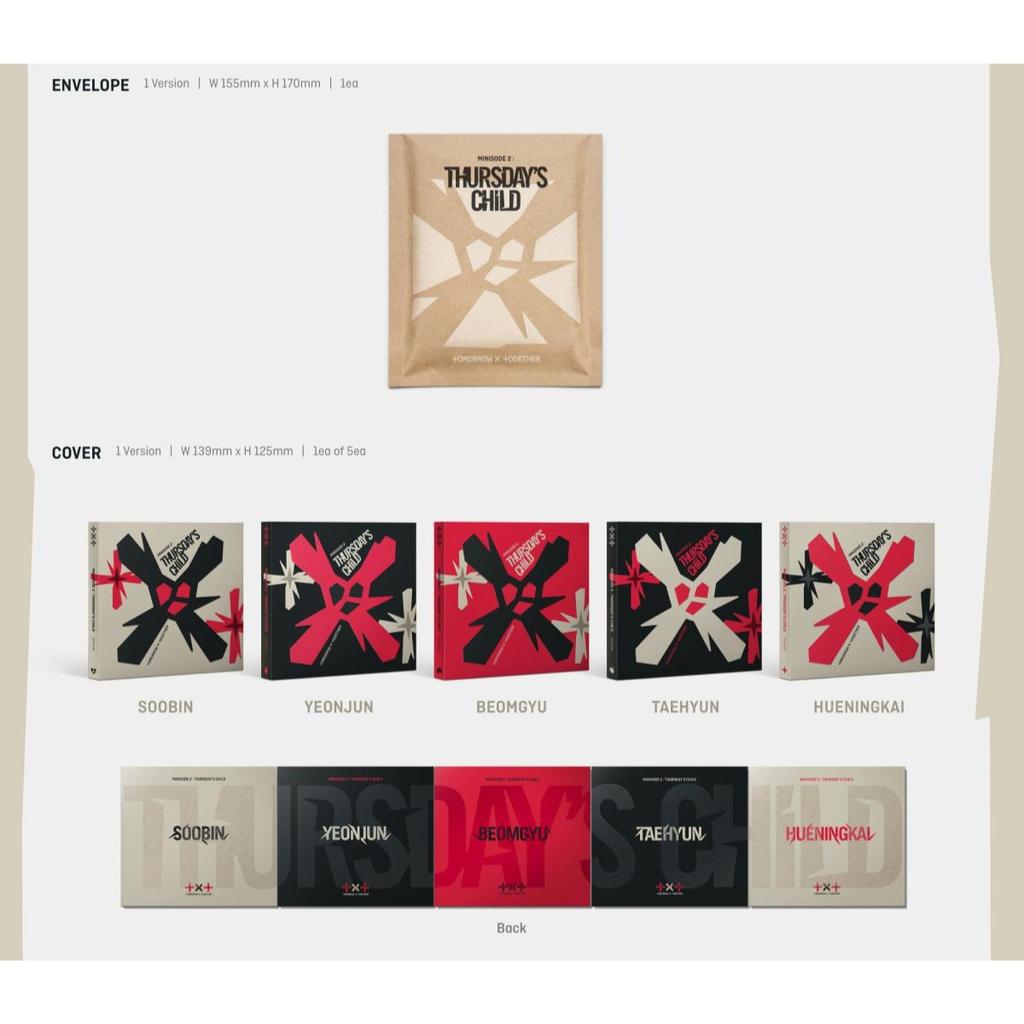 TXT Миниэпизод 2: Детская слеза четверга, версия. Альбом