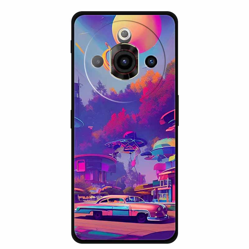 Для чехла NUBIA Focus Pro 5G Оригинальный Мягкий Силикон ТПУ Чехлы для Телефона Задняя Крышка Для NUBIAFocus Pro Модный Планета Защитный Coque