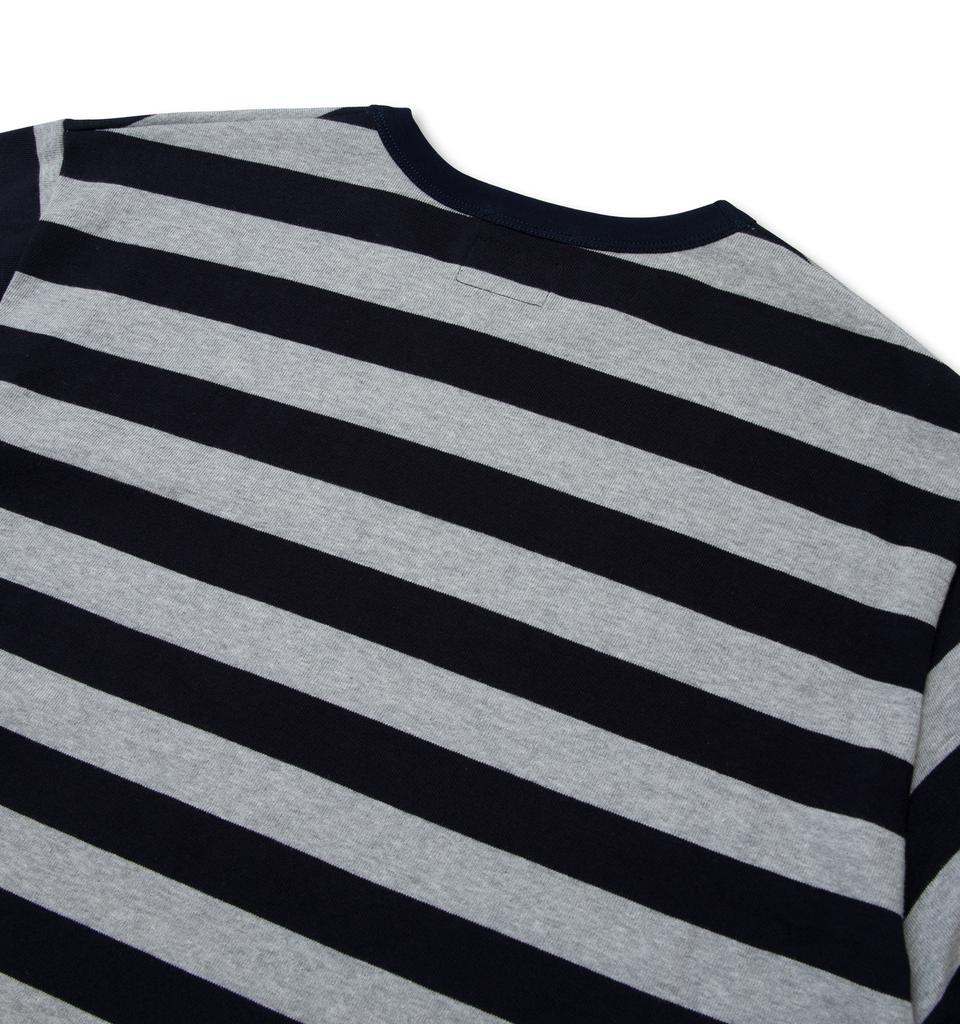 Beullaegpipi Черная футболка в полоску Pp Tgah S/S
