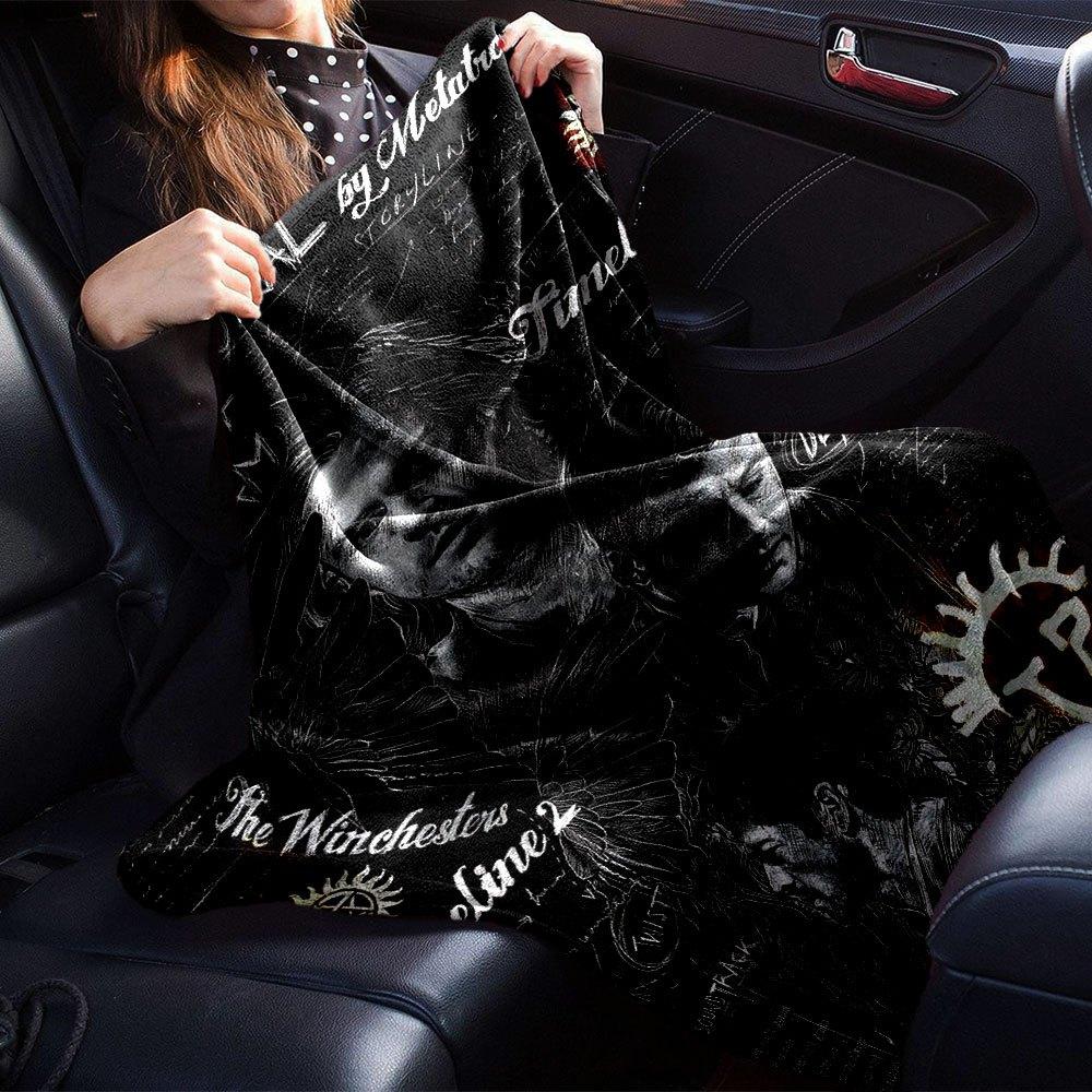 1 шт. Плед «Сверхъестественное 3», мягкий, теплый, для дома, офиса, путешествий, всесезонный, уютное постельное белье, подарок, уютный аксессуар для офисаB