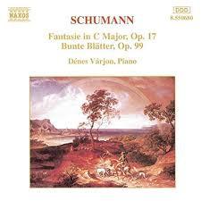 CD ROBERT SCHUMANN, DÉNES VÁRJON - Fantasie In C - Bunte Blatter 8550680 Naxos Japan ObiClassical Used
