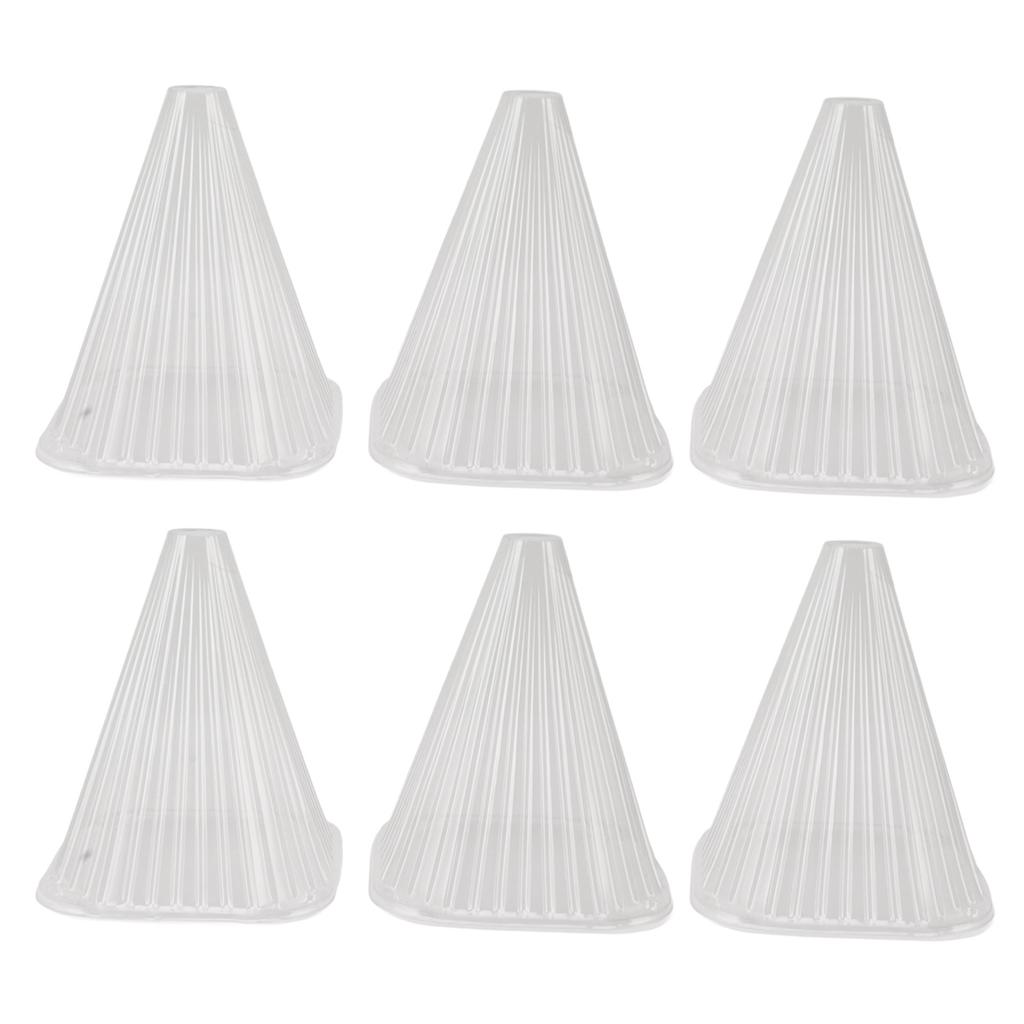 20Pcs Garden Cloche Frost Protection Transparent Rectangular Reusable Cloche Plant Bell Cover