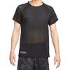 Nike Футболка для бега Dri-Fit Adv со светоотражающими полосками и круглым вырезом, мужская, черная, DX0854-010