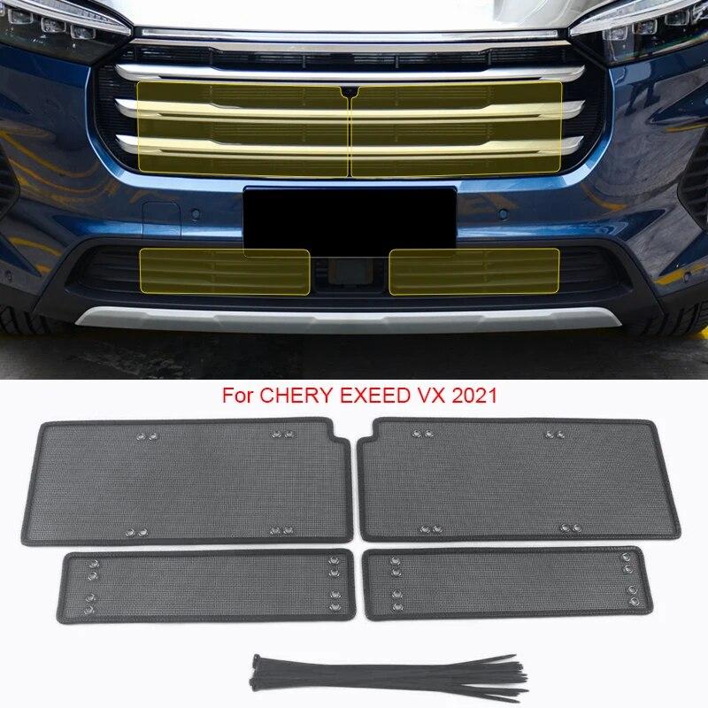 Автомобильный защитный чехол для воздухозаборника от насекомых, вставка Airin, сетчатый вентиляционный фильтр для гоночного гриля для CHERY EXEED VX 2021-2025, автомобильный аксессуар