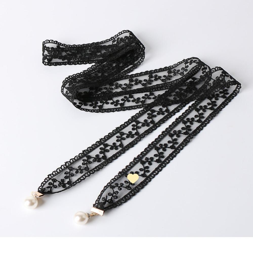 Elegant Style Pearl Pendant Belt Sweet Design Dress Waist Chain Trendy Chain Belt for Women