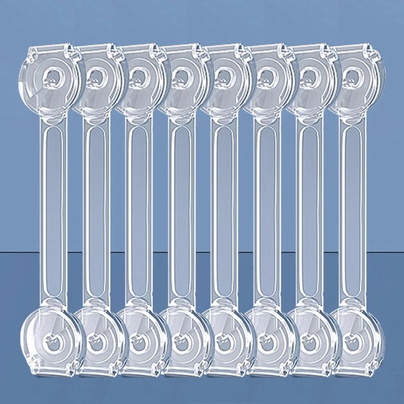 4/8/10 шт./лот Детский замок Защита детей Детский ящик Противооткрывающаяся дверь шкафа Холодильник Противозащемляющая пряжка безопасности