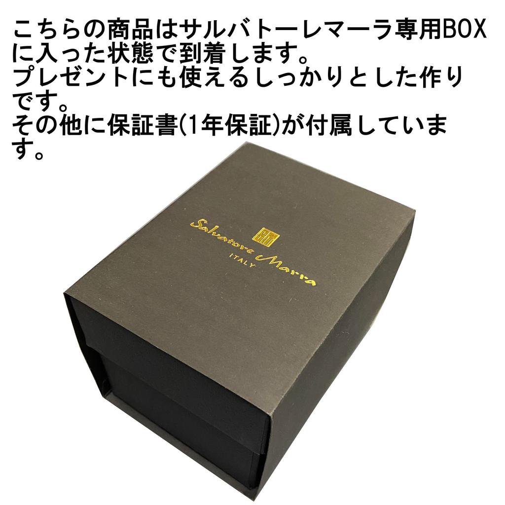 Watch Chronograph Business Analog Quartz White with Cross SSWH [Salvatore Marra] Men's Men's