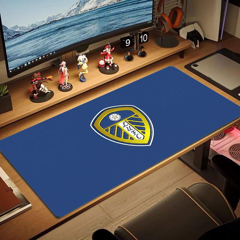 Leeds United Большой коврик для мыши Большая подушка для игрового стола Нескользящий коврик для ноутбука и планшета XXL Мини-коврик для игрового ПК С заблокированным краем