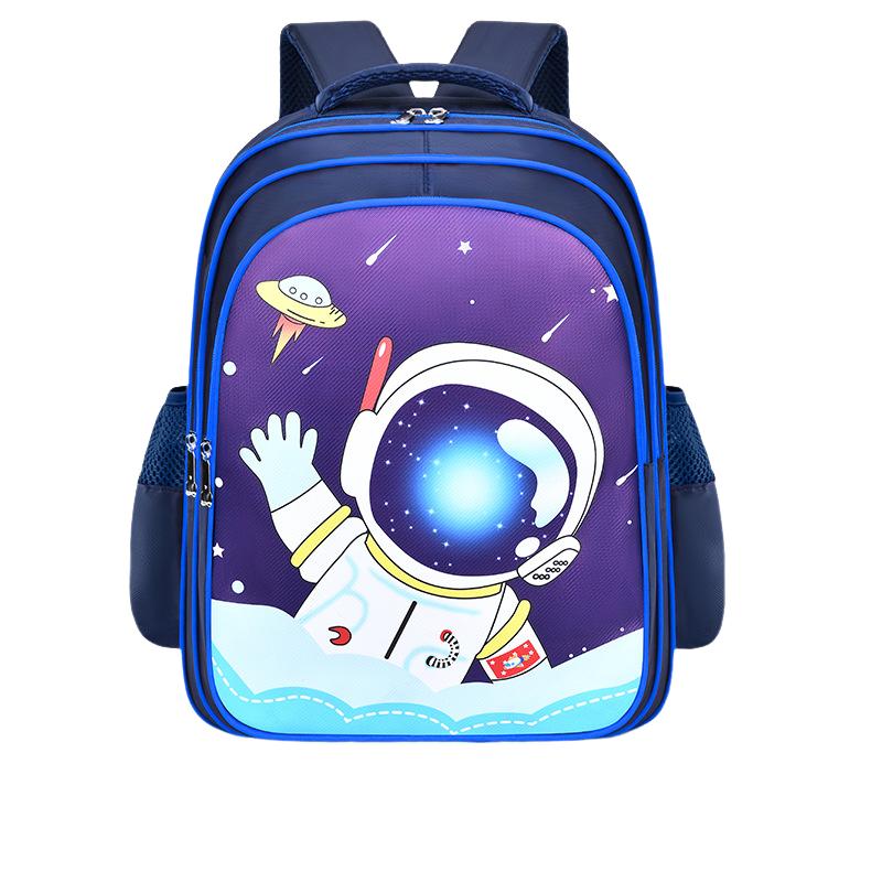 Новая модная маленькая школьная сумка «Космический астронавт», многослойная водонепроницаемая детская школьная сумка большой емкости с принтом, рюкзак
