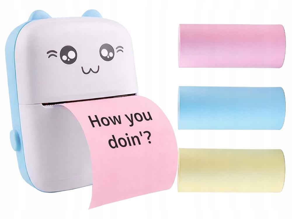 Mini Printer Paper Color (100)